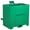 Green, variant on 3 Point Ballast Box, 800 lb Capacity for Category 1 Tractors, Heavy Duty Steel with 5 cu.ft Volume & Standard 2" Hitch Receiver, Tractor Weight Box Attachment
