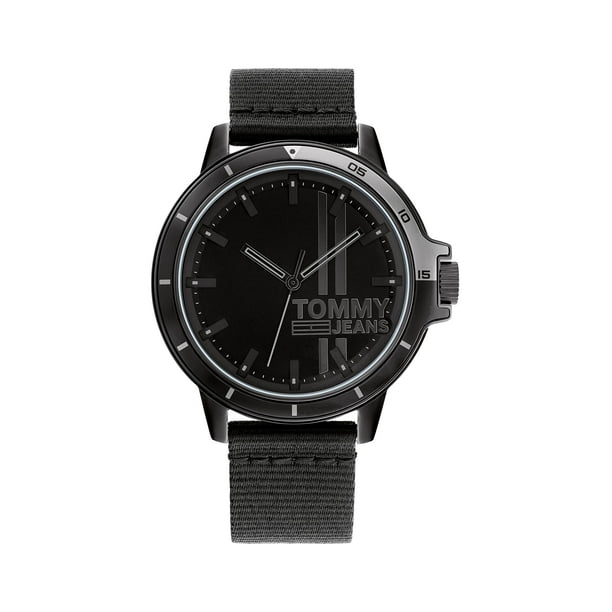 Tommy hilfiger denim clearance black watch