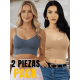 thumbnail image 5 of Set De 2 Tops Unitalla Mujer Deportivo Con Relleno Blusa Croptop, 5 of 8