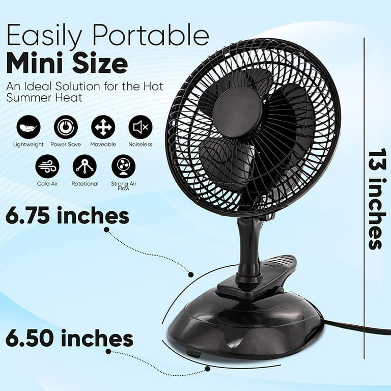 Quiet clip on sale on fan