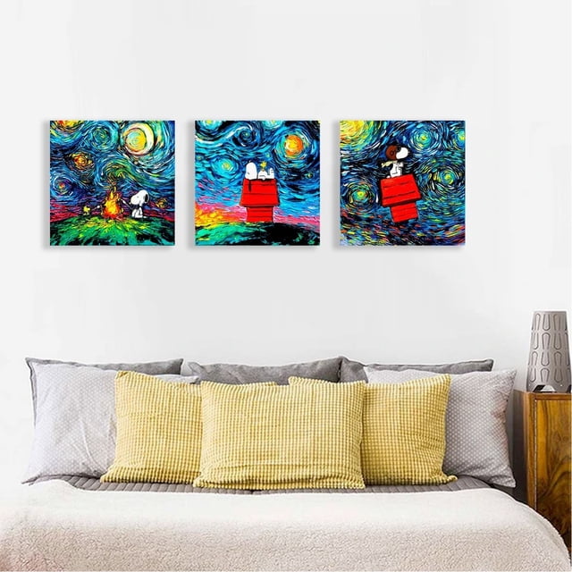 Cuadros Canvas Snoopy Charlie