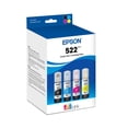 thumbnail image 1 of Botella de tinta Epson 522 EcoTank de ultra alta capacidad en negro y color, 1 of 8