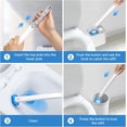 thumbnail image 6 of Disposable Toilet Brush with Holder, Disposable Toilet Cleaning System with 36 Refills, Toilet Wand Kit for Bathroom Toilet Cleaning & Hygiene (Disposable Toilet Brush), 6 of 8