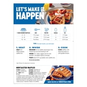 Krusteaz Light and Crispy Belgian Waffle Mix, Krusteaz Waffle Mix, 28 oz Box