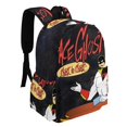 thumbnail image 2 of Space Ghost: Costa a Costa-theme Backpack, Campus style schoolbag Bookbag with Adjustable Shoulder Straps And Large Zip Compartment, Unisex Travel Bags.42x30x15cm, 2 of 6