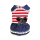 thumbnail image 1 of Elementos de mezclilla de Disfraces para perros y gatos Vestido para mascotas pequeñas Ropa para perros Vestidos para perros Rayas rojas y blancas Namotu CPB-DE-LYY2026-3, 1 of 5