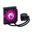 thumbnail image 6 of Cooler Master MasterLiquid ML120L RGB V2, Close-Loop AIO CPU Liquid Cooler, 120 Radiator, SickleFlow 120mm, RGB Lighting, 3rd Gen Dual Chamber Pump for AMD Ryzen/Intel LGA1200/1151 LGA 1700 Compatible, 6 of 12