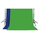 thumbnail image 3 of Telón de fondo de fotografía de tela de fondo de estudio fotográfico en color de dos caras 2 x 1 m (verde y azul), 3 of 5