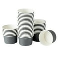 thumbnail image 2 of Restaurantware Gray Paper Party Supply Sets, (200 Pieces) 5 Ounces, 2 of 10