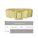 thumbnail image 4 of Cinturones elásticos brillantes con lentejuelas para mujeres, banda ancha elástica brillante y brillante para vestidos de fiesta 75x8cm/29.5x3.1" dorado, 4 of 6
