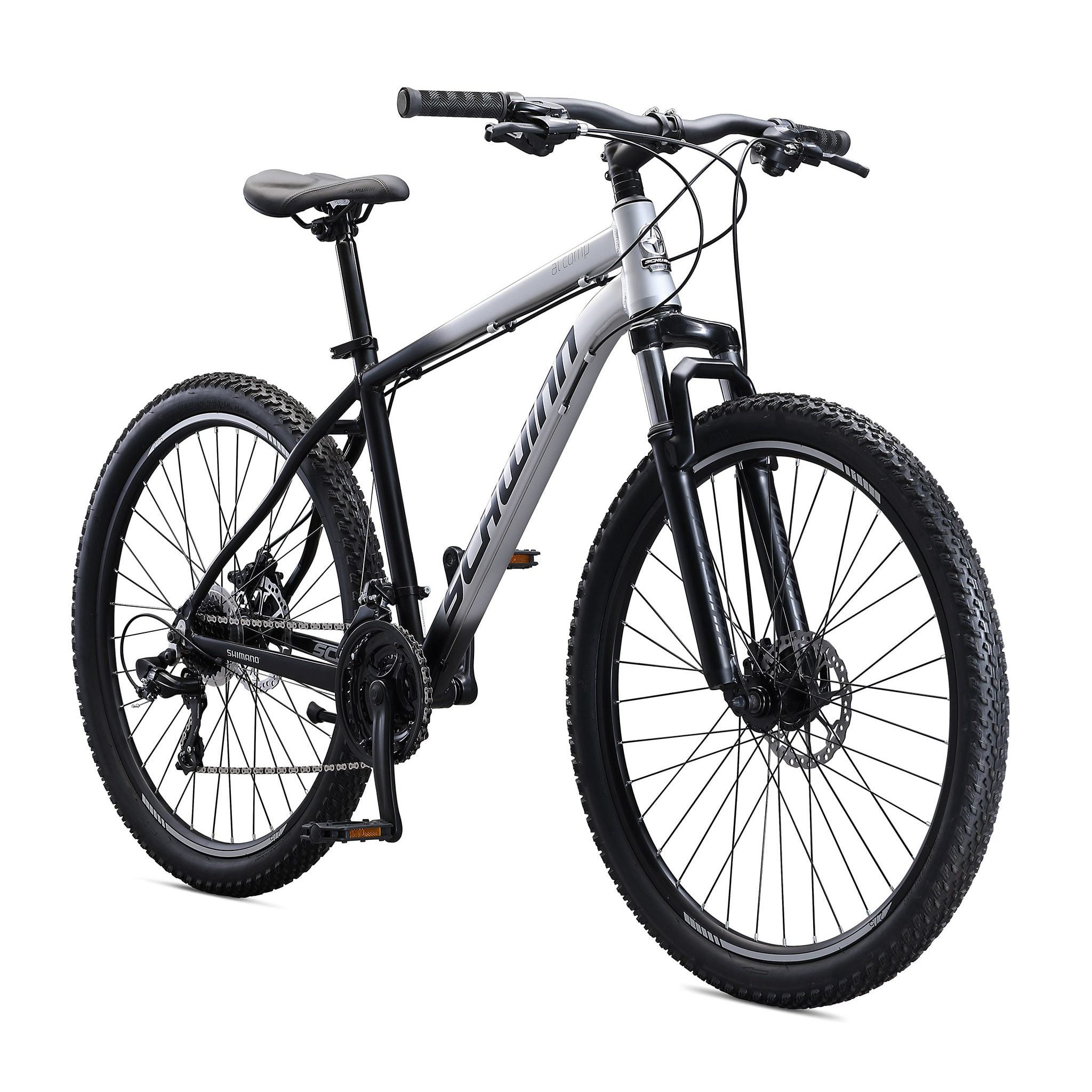 Schwinn AL Comp Mountain Bike 27.5 Wheels 21 Speed Adult Bicycle Grey Walmart Business Supplies