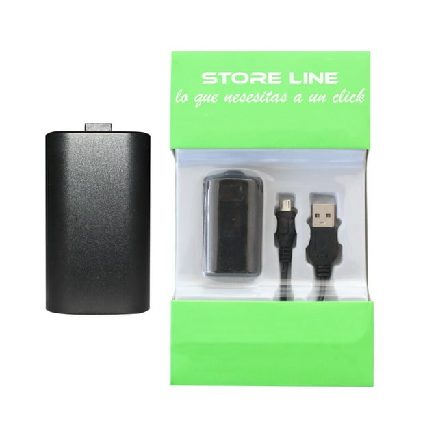 Cargador Kit Carga Y Juega Para Control De Xbox One Y Xbox S