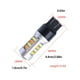 thumbnail image 3 of Kenally Bombilla de luz de señal de giro automática, portátil, Universal, T20, Color dual, 42 cuentas, repuesto modificado, luz trasera de Bombillas para automóviles Kenally VI017387-01, 3 of 6