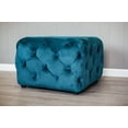 thumbnail image 5 of Cui Liu Everly Velvet Tufted Ottoman, 5 of 11