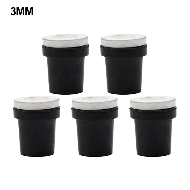 Bgsha 5 Pcs Buses de Sablage 2-3,5mm Pointe de Sablage pour Réservoirs de Sablage de 5 Gallons