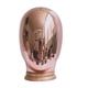 thumbnail image 2 of Estante de almacenamiento de gorras de cabeza de maniquí estable con soporte de madera Soporte de sombreros de mesa para Oro rosa, 2 of 9