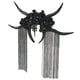 thumbnail image 2 of Diadema de cuerno de antílope Strade Fareast Limited Decorativa Negro, 2 of 7