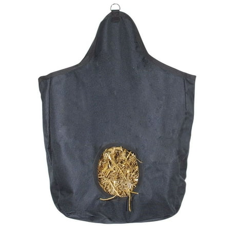Dura-Tech Tough Tote Hay Bag | Holds 2 Large Hay Flakes | Color Black
