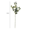 thumbnail image 6 of kaioher Decorative Artificial Plant No Watering Fade-less Flower Arrangement Simulation Eucalyptus Photography Props, 6 of 8