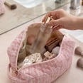 thumbnail image 4 of Makeup Brush Holder Bag Portable Cosmetic Brush Storage Pouch Travel Brush Organizer Case Protective Beauty Tool Bag For Women Makeup Artists Travel(Purple), 4 of 5