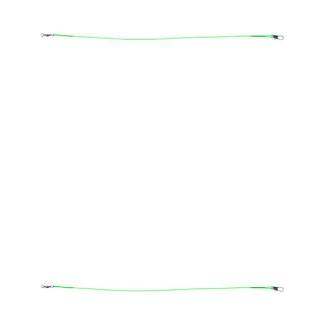 tamizeot 10pcs Fishing Line Steel Wire Leader Swivel Leadcore Leash Sea Fishing Rod Line Fishing Accessory green 20cm 1pcs 2Set