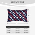 thumbnail image 6 of Bixox Patriotic Star Pattern Printed Pillow Protector,Super Soft Ideal for Home,Guests,Rentals - 20"x30", 6 of 8