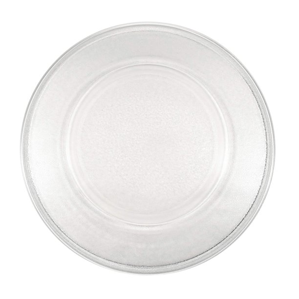 HQRP Bandeja giratoria de vidrio de 15 1/2 pulgadas compatible con GE WB49X0690 WB49X690 JE1540AW01 JE1550GW01 JE1640AB01 JE1650AA01 JE1660SA01 JES1655BF001 JKP86BF1BB JKP90BM1BB Placa de cocción para