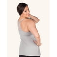 thumbnail image 2 of Leading Lady, Nursing Tank, Built in Nursing Bra, Lace Racerback Cami, Nursing Clips, Breastfeeding or Pumping, Breathable Cotton (Women's), 2 of 4
