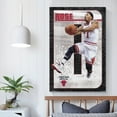 thumbnail image 5 of Basketball Player Poster Derrick Rose Picture (81) Artworks Picture Print Poster Wall Art Painting Canvas Gift Decor Home Posters Decorative 12x18inch(30x45cm), 5 of 6