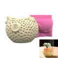 thumbnail image 2 of ZPAQI Pufferfish Shaped Silicone Vase Molds Silicone Material for Crafting Item, 2 of 9