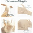 thumbnail image 4 of TEMOGU-Womens 18 Hour Comfort-Strap Wireless Bra, Full-Coverage Bra with 4-Way Trusupport, Single & 2-packFull Coverage Bra, 4 of 4