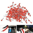 thumbnail image 4 of Insulated Ferrule, Cord End Connectors Pin Crimp Copper  For Electrical Projects For 0.75mm² Cable E7512 Red, 4 of 8