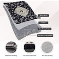 thumbnail image 6 of Haperlare Machine Washable Rugs Vintage Distressed Area Rugs for Bedroom Non Shedding Family Room Black 9'x12' Carpet, 6 of 7