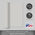 thumbnail image 5 of CounterArt Large Waterproof Desk Protector-Light Grey 32” x 16”, 5 of 6