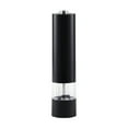 thumbnail image 3 of opvise Electric Pepper Mill Adjustable Grinding Knob LED Light Single-button Spice Grinder with See-through Cylinder Black, 3 of 7