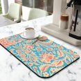 thumbnail image 2 of Revolutionize Kitchen 19.5x12in Coffee Drying Mat LowProfile, Trimmable, Super Absorbent, Waterproof, Coffee Mat Easy to Clean & Decorative for Counter, 2 of 7