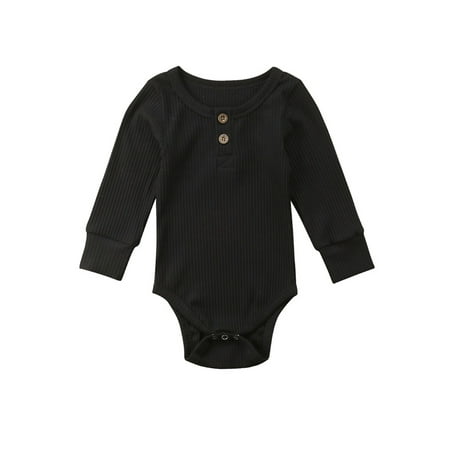

Karuedoo Baby Boy Girls Knit Bodysuit Long Sleeve Warm Romper Outfits