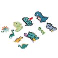 thumbnail image 4 of Sew On Patches, Cotton 10Pcs DIY Multi Purpose Dinosaur Shape Decoration Sew Patches Set  For Bags For Socks, 4 of 8