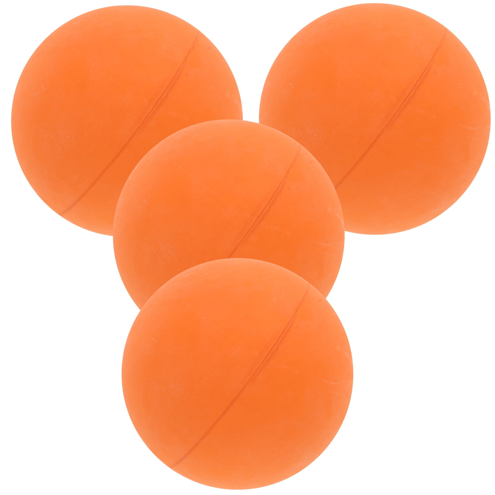 4 Pcs Squash Vacuum Tires Professional Elastic Ball American Hollow Child Orange