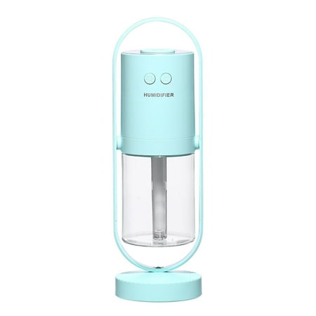 

Decor Store 200ml USB Anion Humidifier 360 Degree Rotation LED Colorful Light Mist Diffuser