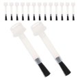 thumbnail image 2 of 100pcs Nail Art Replacement Applicators Brush Nail Polish Brush Liquid Brush Manicure Tools, 2 of 3