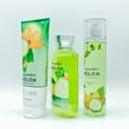 thumbnail image 3 of Bath and Body Works Cucumber Melon Body Cream, Shower Gel and Fine Fragrance Mist 3-Piece Full Size Bundle, 3 of 3