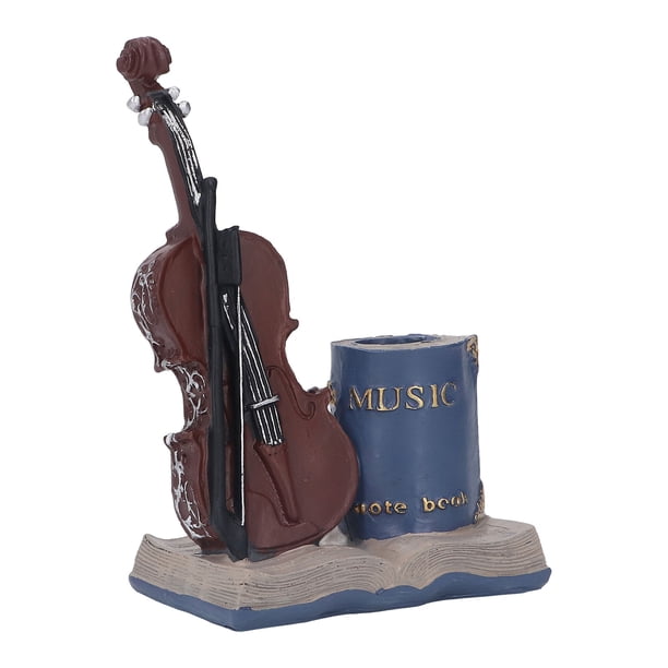Soporte de Lápiz de Instrumumentos Musicales, Blue sano sano multiplica Propósito Hermoso Polguero Retro Prácico para la Sala de Estudiantes