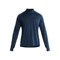 thumbnail image 5 of Athletic Works Men's & Big Men's Space Dye Jersey Quarter Zip Long Sleeve Shirt, Sizes S-3XL, 5 of 5