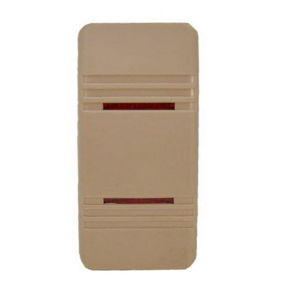 Carling Boat Contura III Rocker Switch Actuator | Blank Beige Lighted