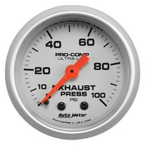 AutoMeter 4326 Ultra-Lite Mechanical Exhaust Pressure Gauge