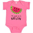 thumbnail image 3 of Inktastic I'm One in a Melon Watermelon Humor Boys or Girls Baby Bodysuit, 3 of 5