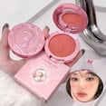 thumbnail image 3 of Rosy Embossed Blush Fine Powder Long wearing Vintage Blush Velvety Matte Low Saturation Smooth Matte Blush Perfect For Daily Makeup, 3 of 8