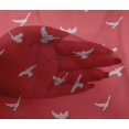 thumbnail image 3 of oneOone Viscose Chiffon Fabric Bird Ikat Print Sewing Fabric BTY 42 Inch Wide, 3 of 3