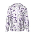 thumbnail image 1 of Balery Lavender Flowers Sudadera ligera de manga larga con capucha y protección solar UPF 50+ para hombre y mujer, ideal para pesca y running-Medium, 1 of 7